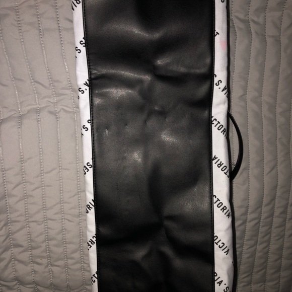 Victoria Secret PINK hearts canvas TOTE NEW W TAGS - Picture 7 of 8